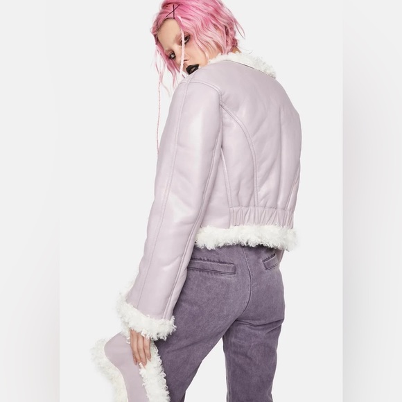 Dollskill Nodress Lilac Purple Cropped Jacket - Picture 12 of 13